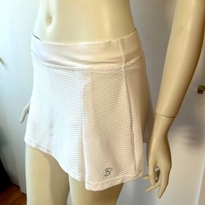 Sofi Bella White Tennis skort